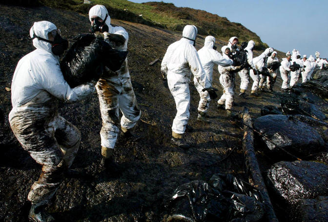 Танкер авария