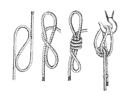 Двойной гачный узел