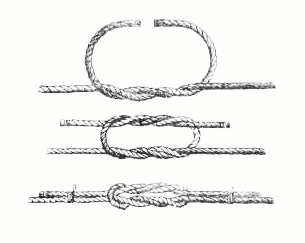 Двойной прямой узел