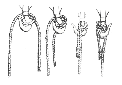 Гачный узел со шлагом