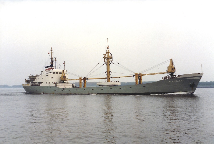 Судно для перевозки леса