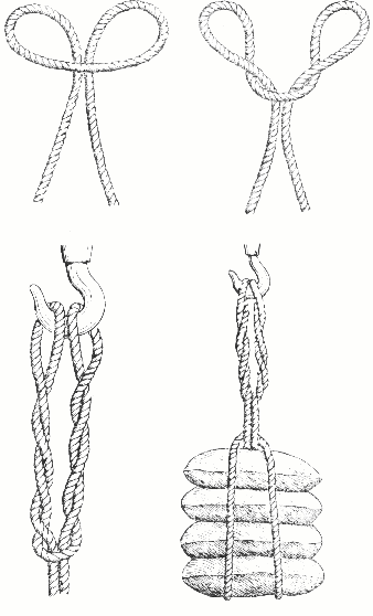Узел «кошачьи лапки»